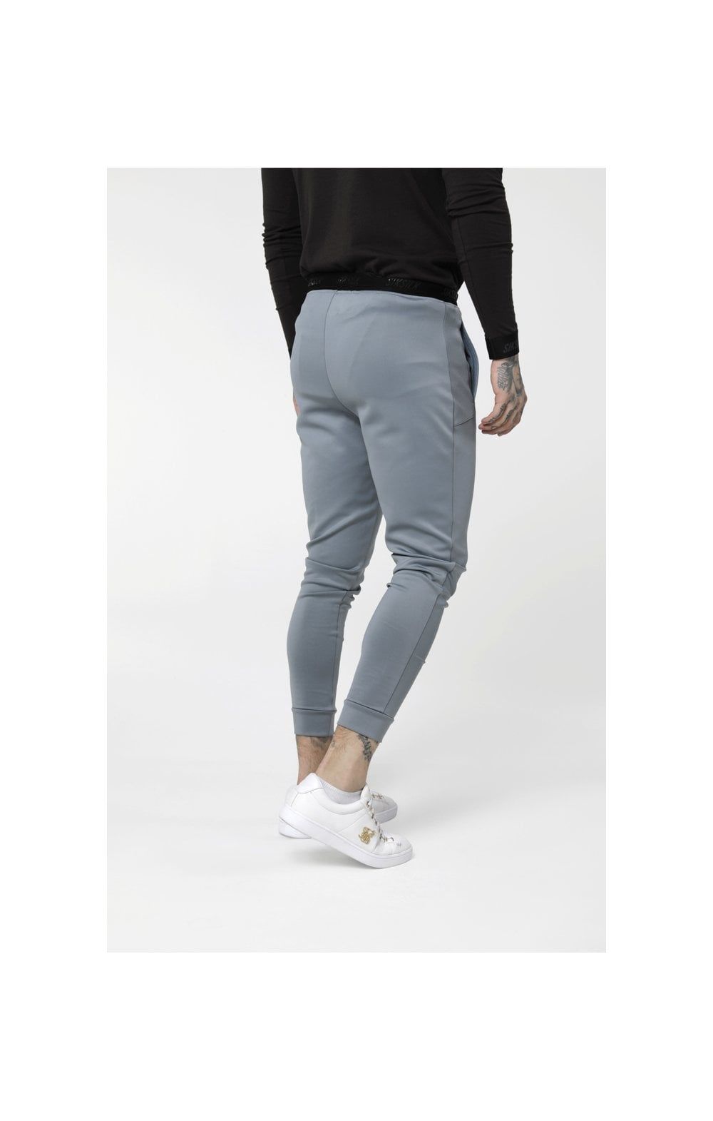 SikSilk Agility Track Pants - Ice Grey sold by Siksilk product image thumbnail 6