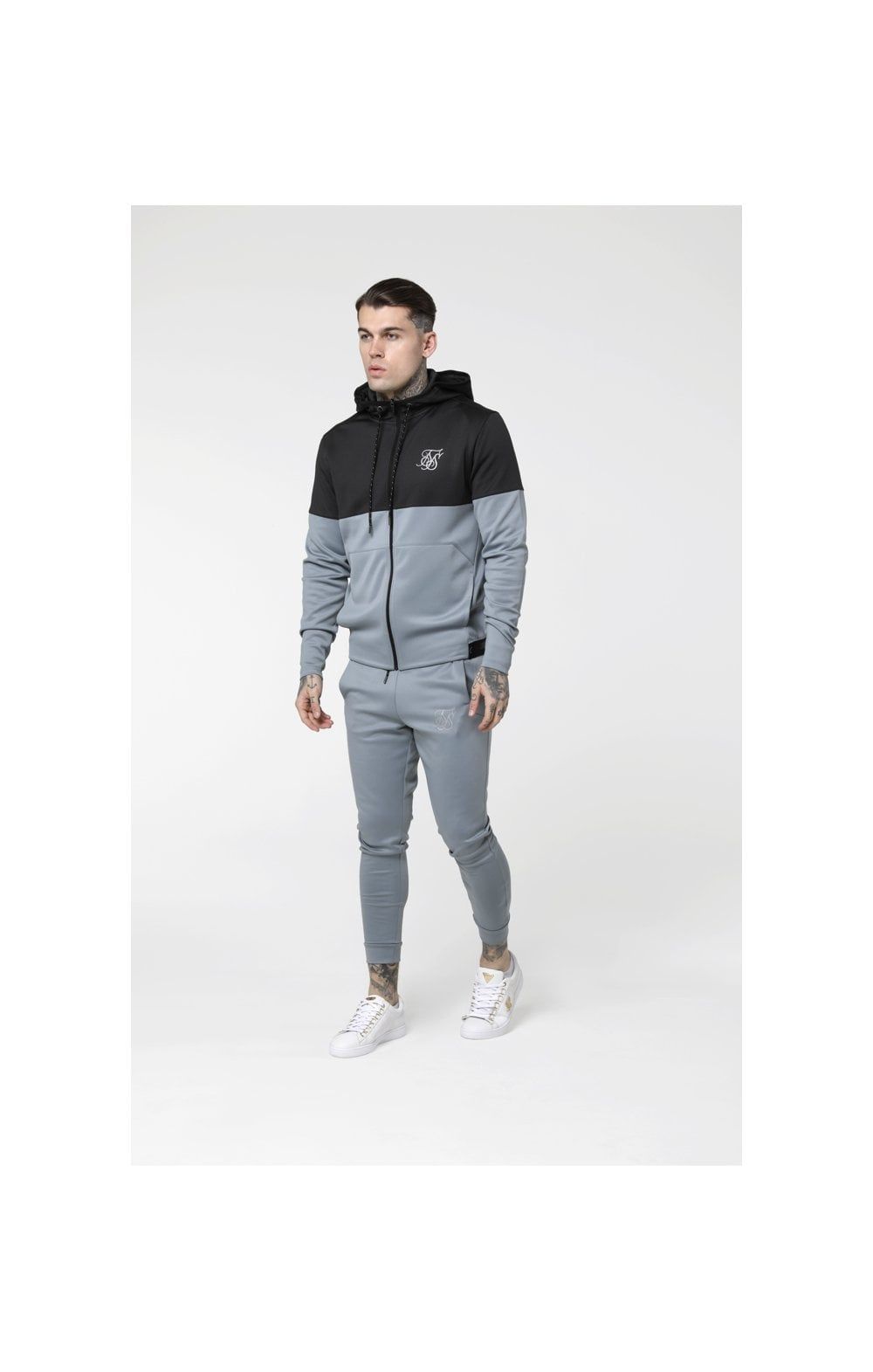 SikSilk Agility Track Pants - Ice Grey sold by Siksilk product image thumbnail 5