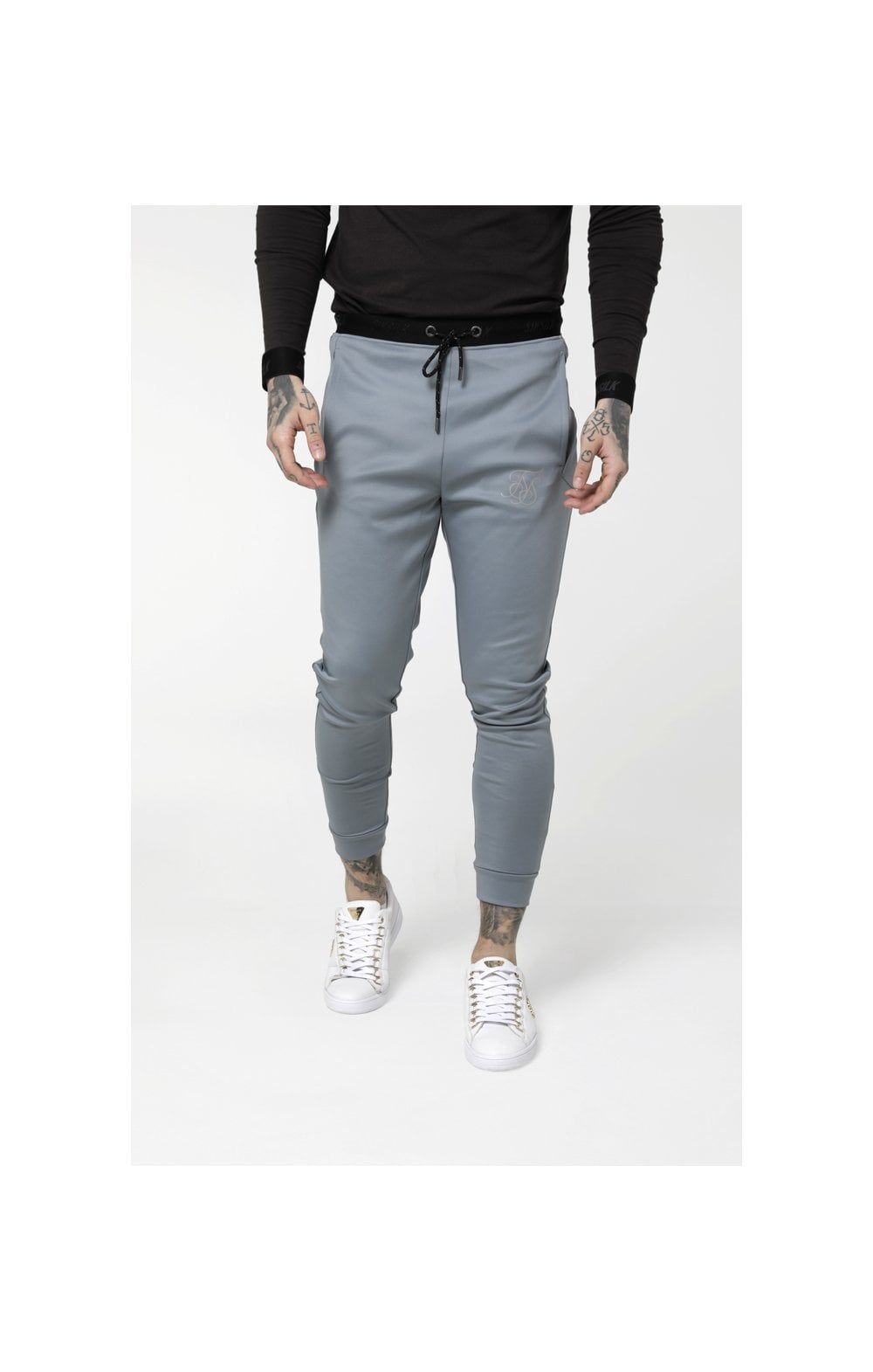 SikSilk Agility Track Pants - Ice Grey sold by Siksilk product image thumbnail 3