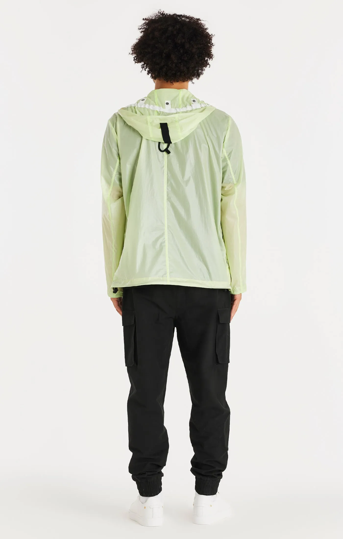 SikSilk Packaway Nylon Zip Through Jacket - Yellow sold by Siksilk product image thumbnail 2