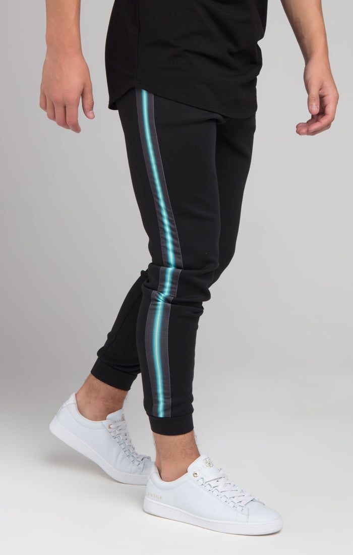 Boys Illusive Black Taped Jogger sold by Siksilk product image thumbnail 4