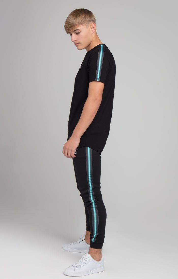 Boys Illusive Black Taped Jogger sold by Siksilk product image thumbnail 2