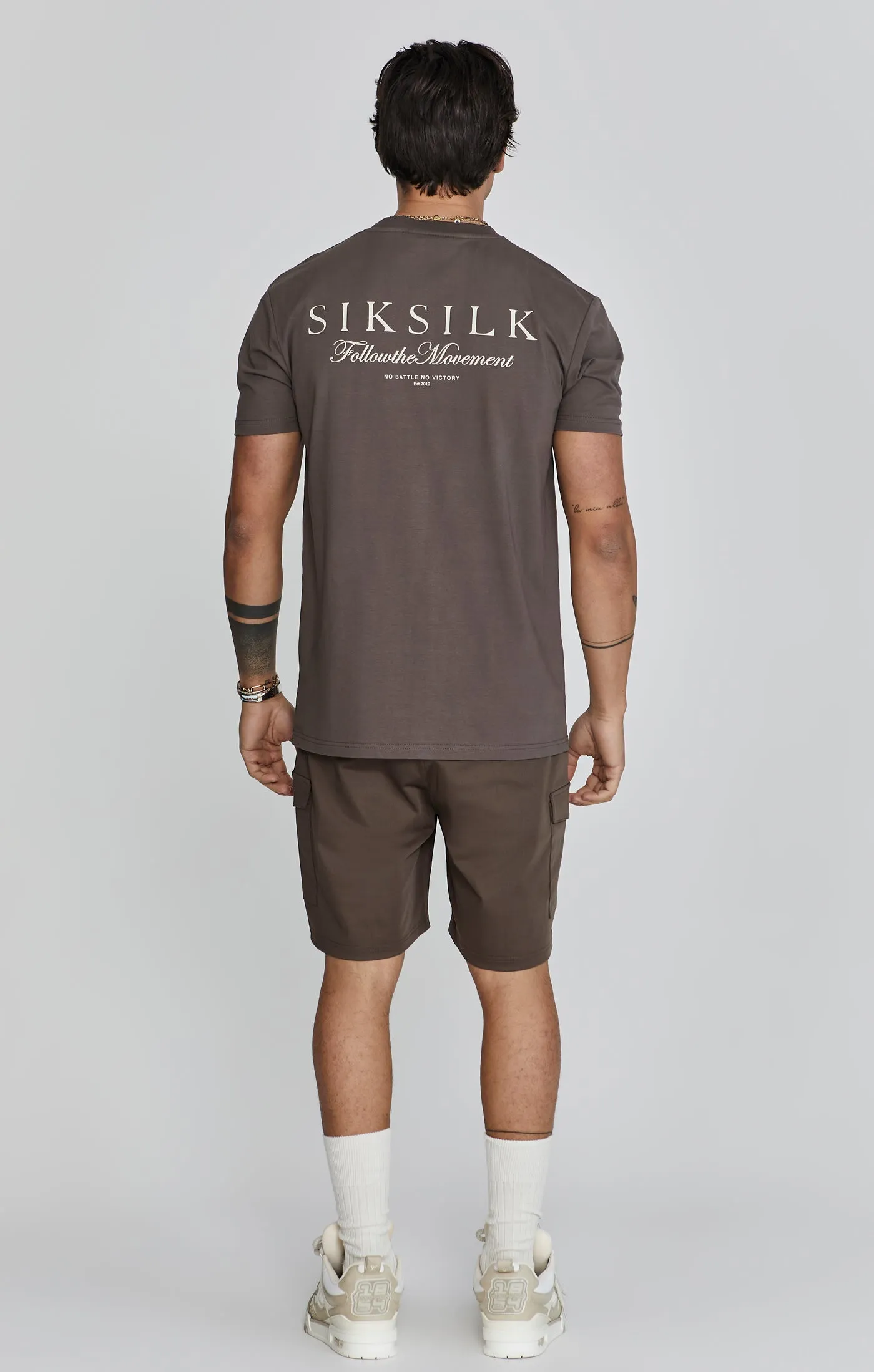 Brown Cargo Shorts sold by Siksilk product image thumbnail 5