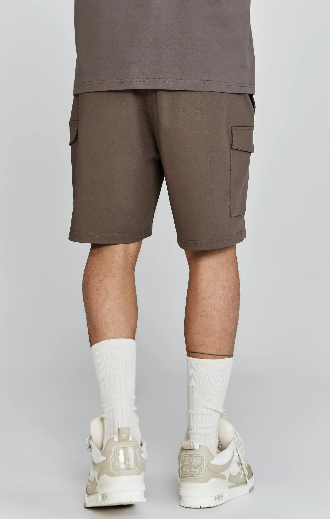 Brown Cargo Shorts sold by Siksilk product image thumbnail 3