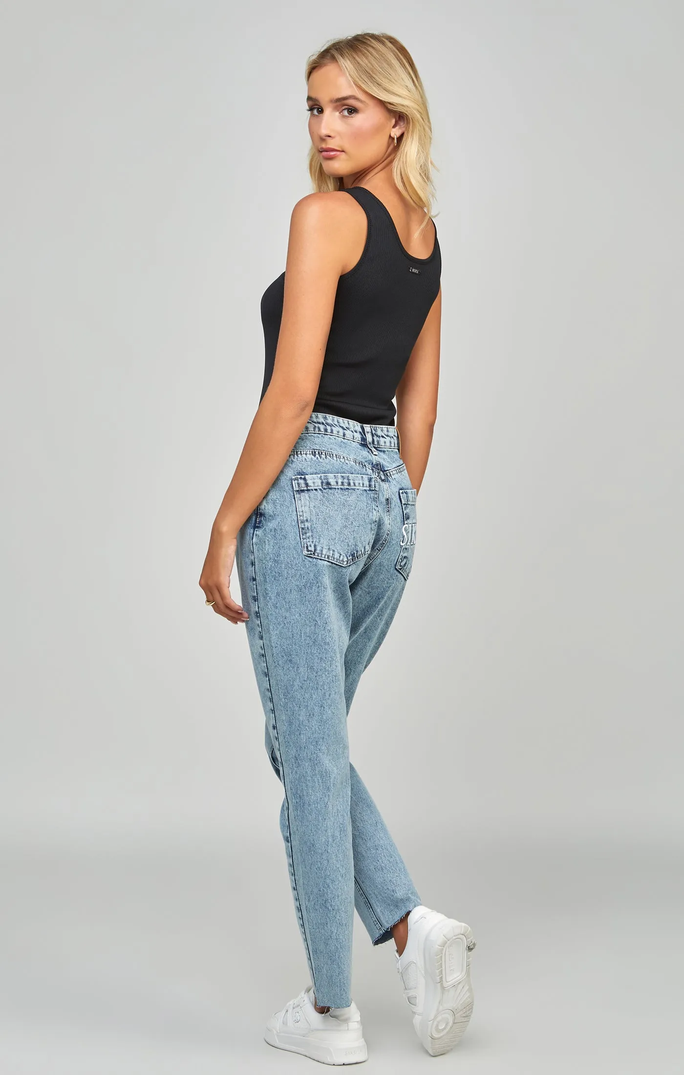 Black Ribbed Scoop Bodysuit sold by Siksilk product image thumbnail 5