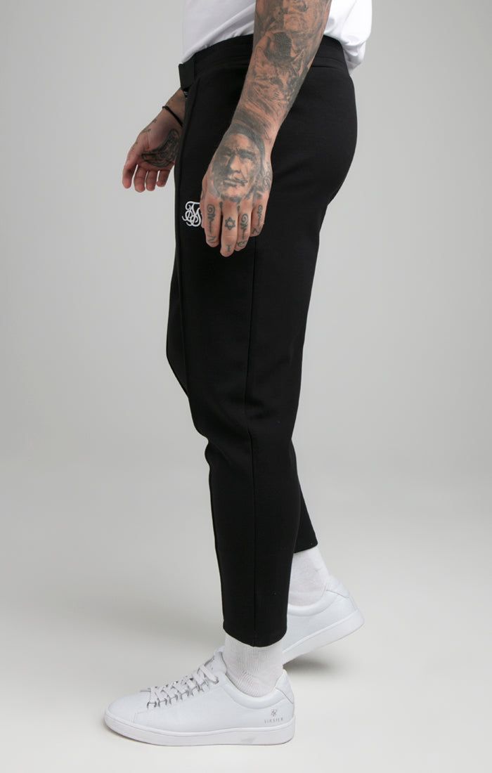 Black Elasticated Waist Pant sold by Siksilk product image thumbnail 2