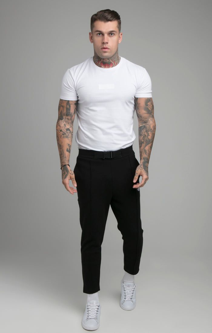 Black Elasticated Waist Pant sold by Siksilk product image thumbnail 4