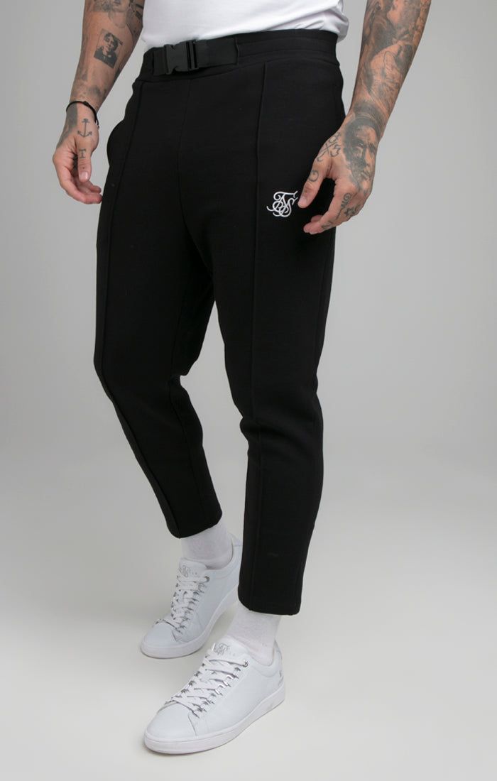 Black Elasticated Waist Pant sold by Siksilk