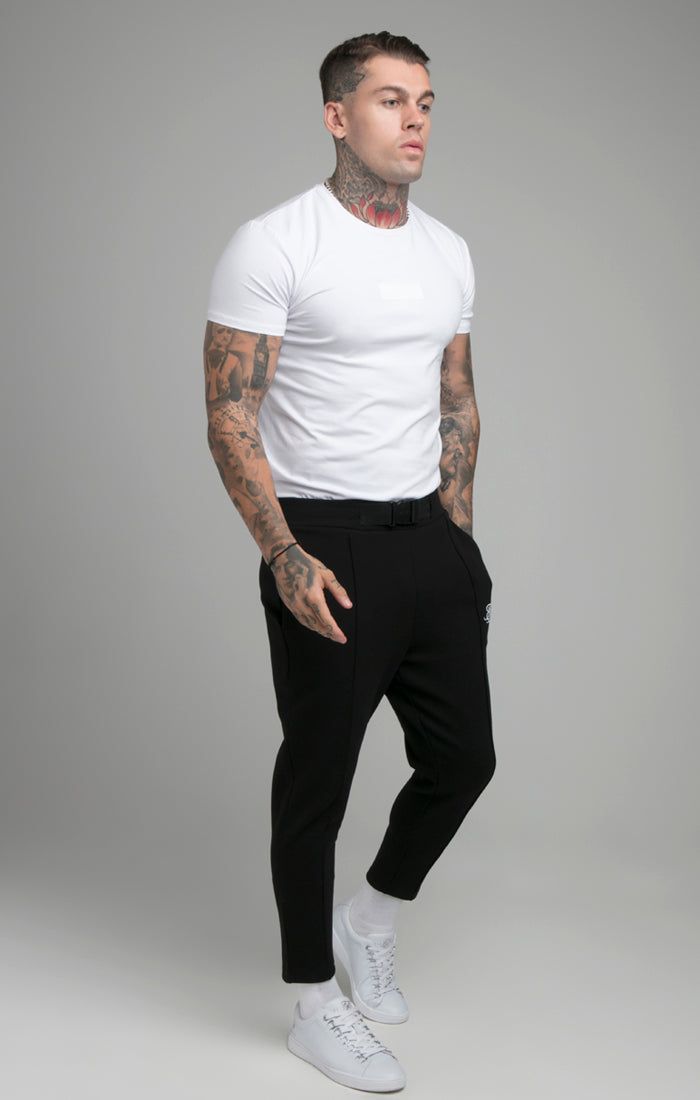 Black Elasticated Waist Pant sold by Siksilk product image thumbnail 5