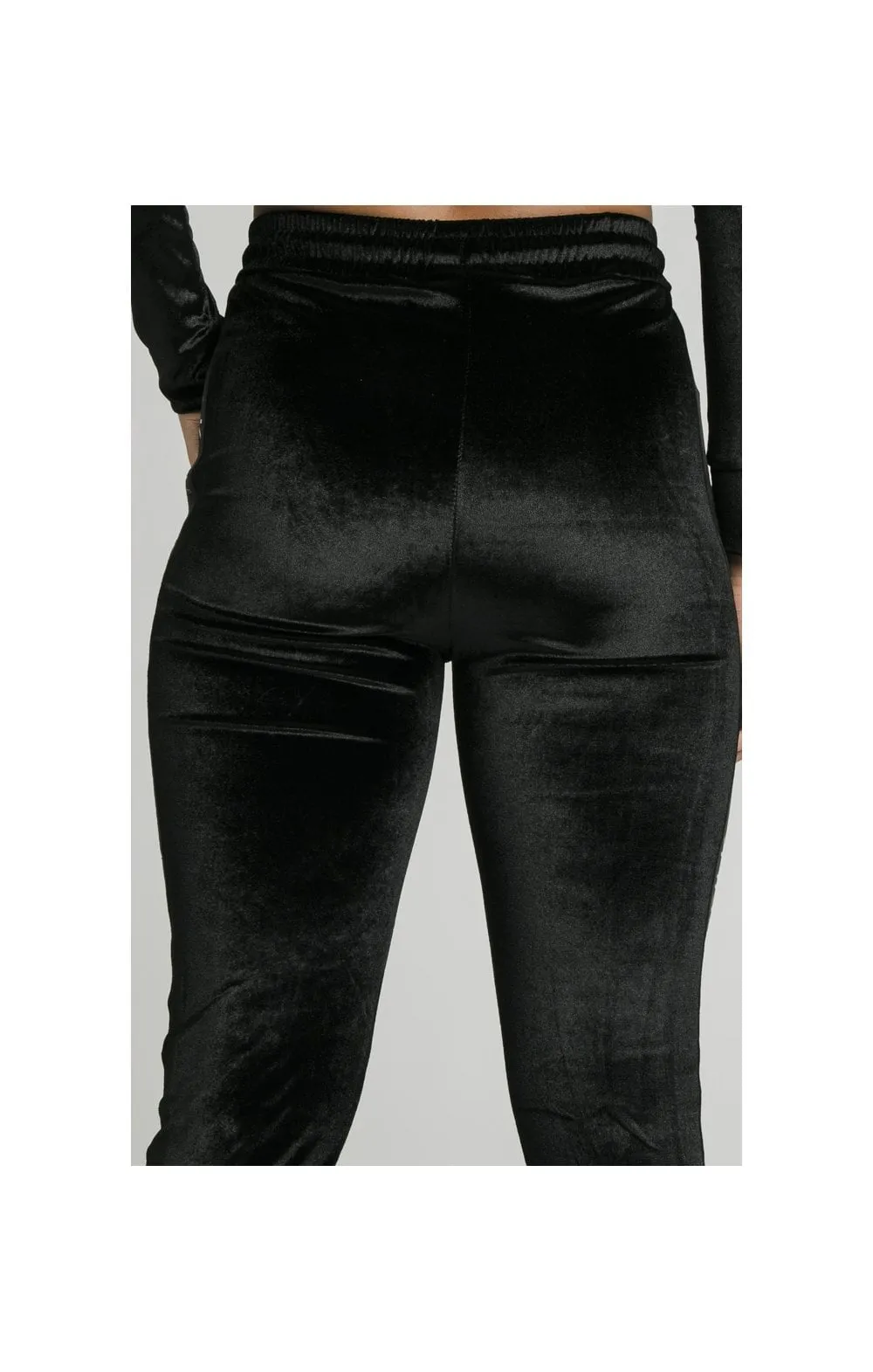 SikSilk Velour Joggers - Black & Gold sold by Siksilk product image thumbnail 5