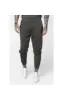 SikSilk Cuffed Cropped Taped Joggers – Cement sold by Siksilk