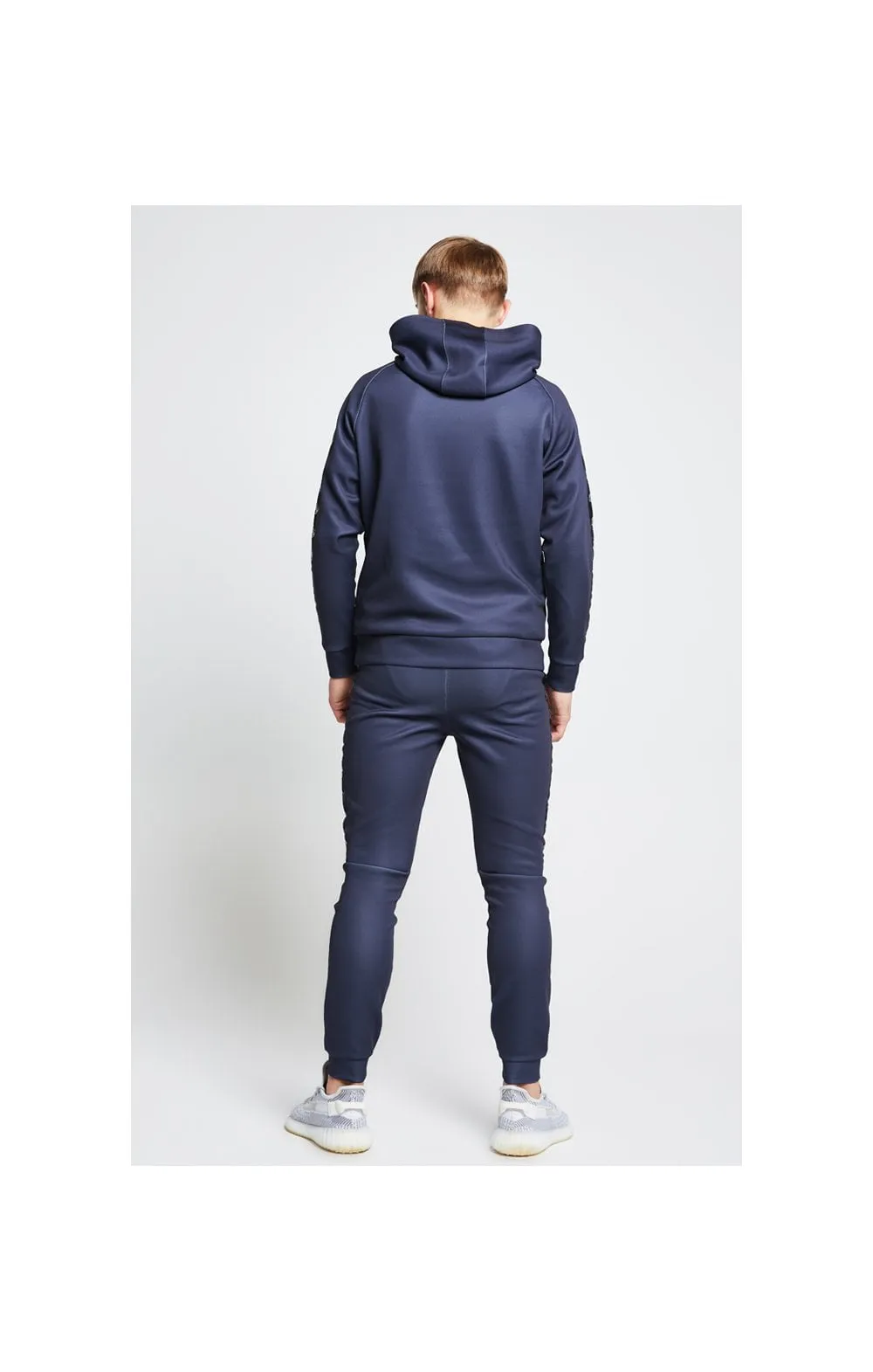 Illusive London Taped Overhead Hoodie - Grey sold by Siksilk product image thumbnail 5