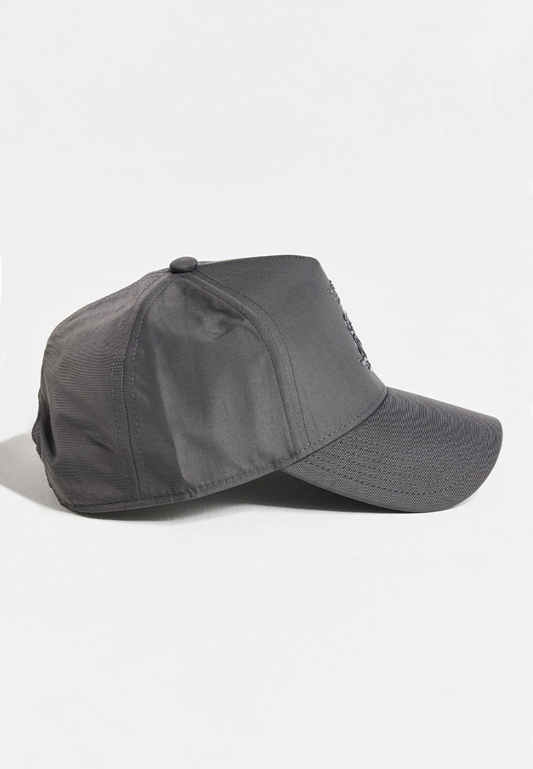 Grey Metallic Logo Trucker Cap sold by Siksilk product image thumbnail 3