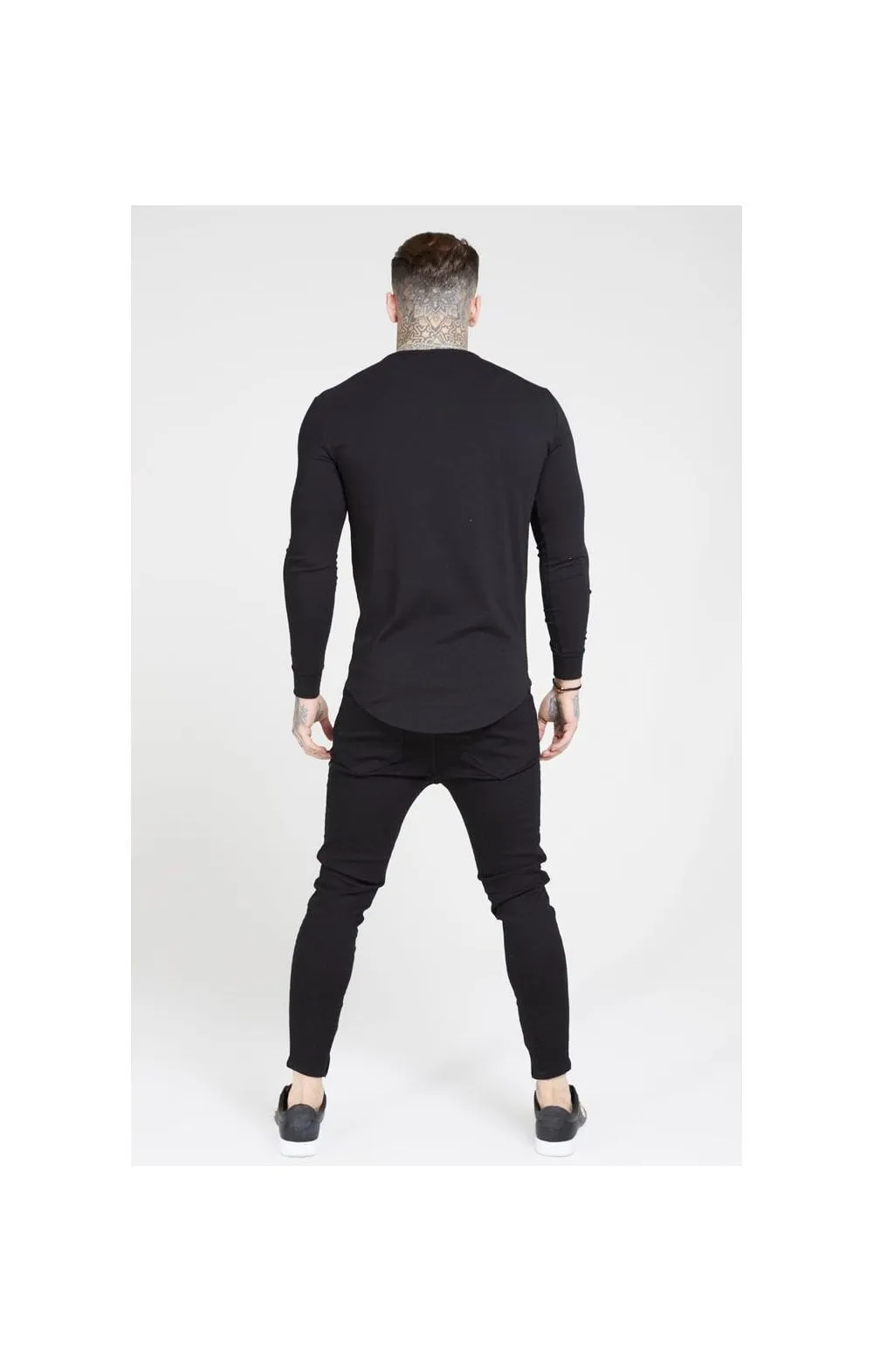 Black Essential Drop Crotch Jean sold by Siksilk product image thumbnail 4