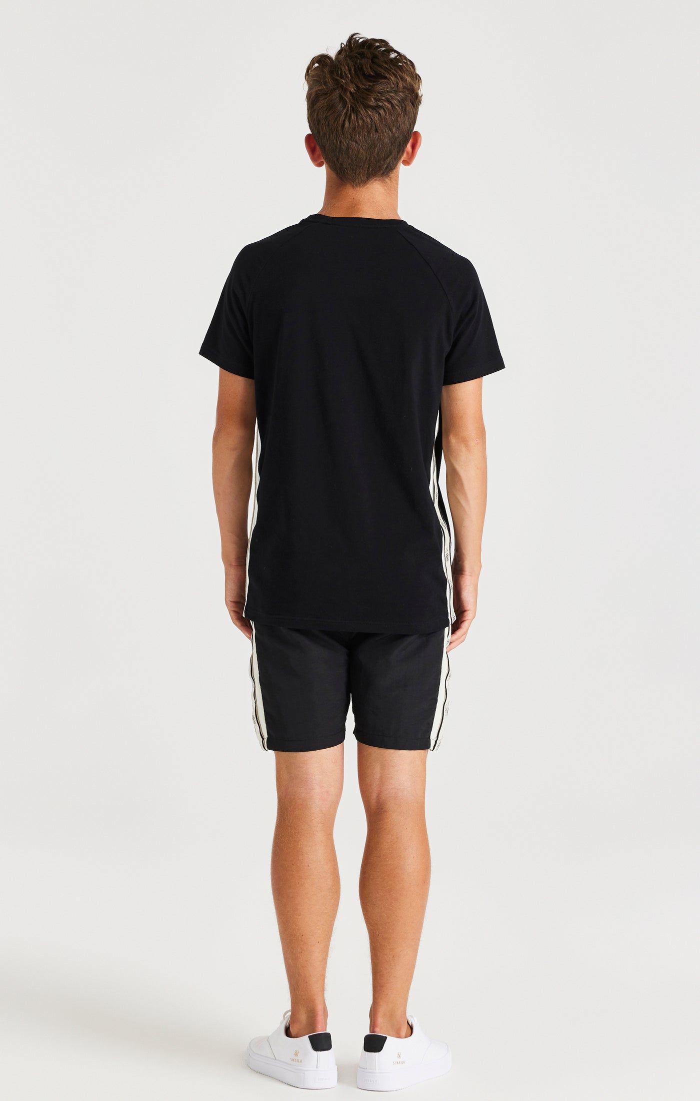 SikSilk Cali Tape Shorts - Black sold by Siksilk product image thumbnail 5