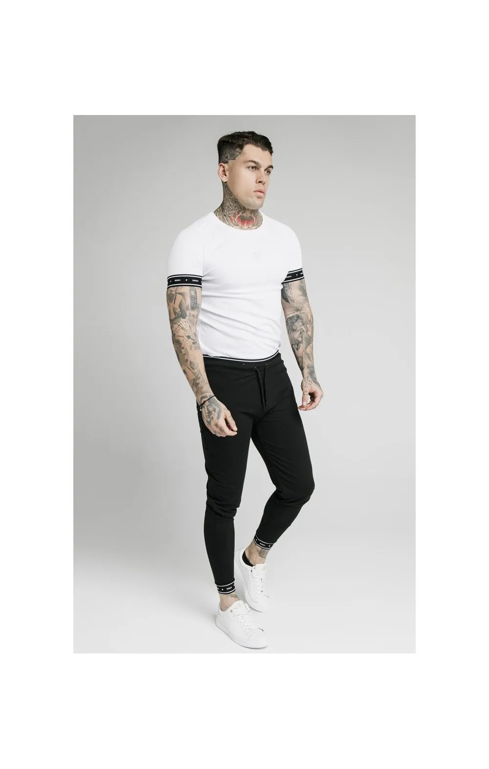 SikSilk Active Tech Tee - White sold by Siksilk product image thumbnail 5