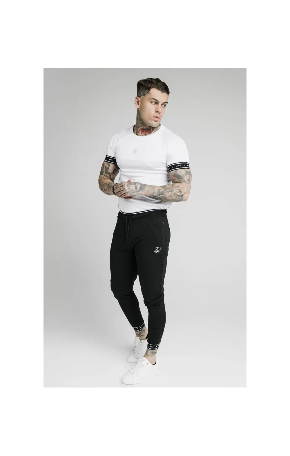 SikSilk Active Tech Tee - White sold by Siksilk product image thumbnail 3