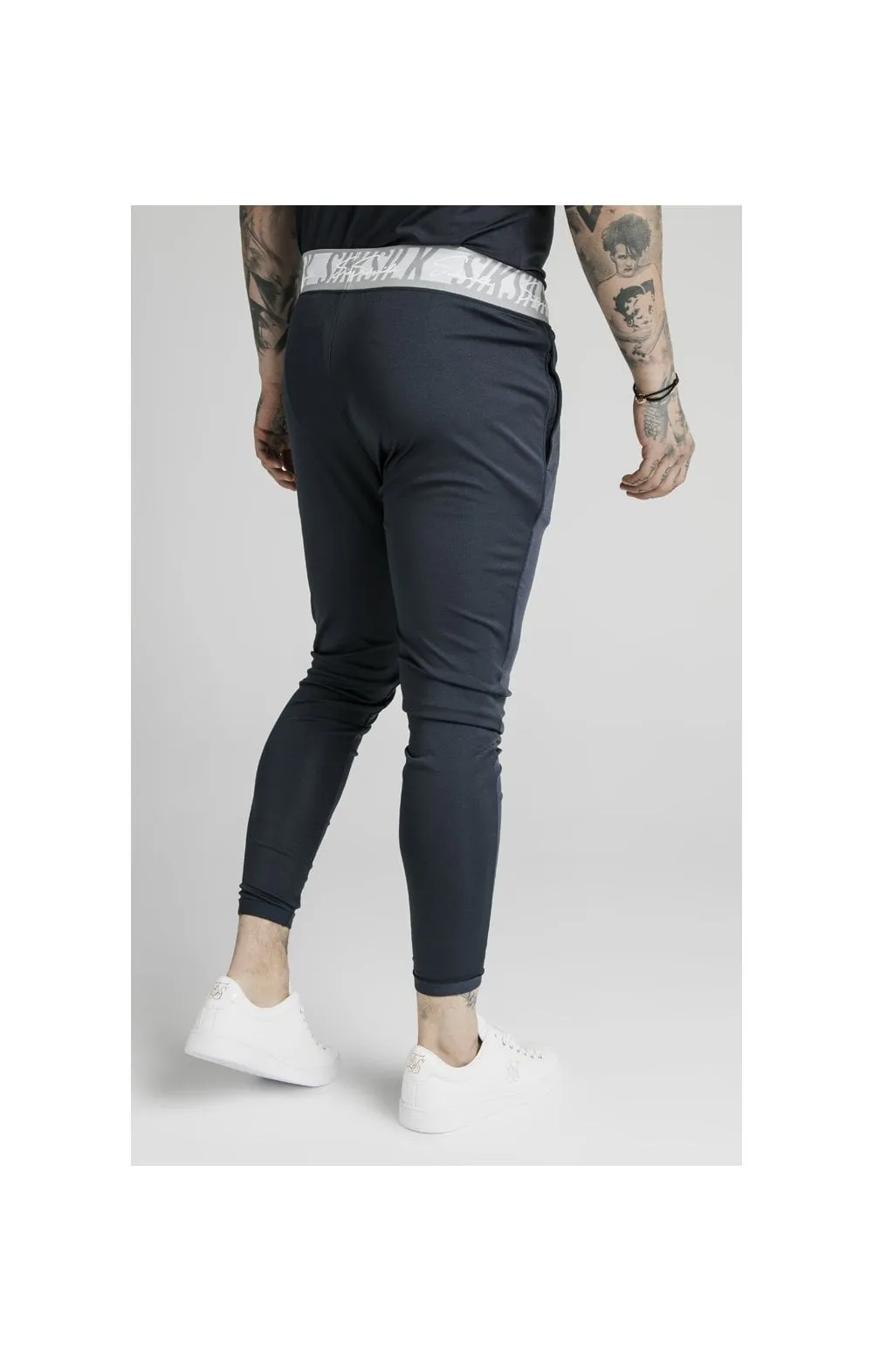 SikSilk Scope Tape Track Pant - Navy sold by Siksilk product image thumbnail 3