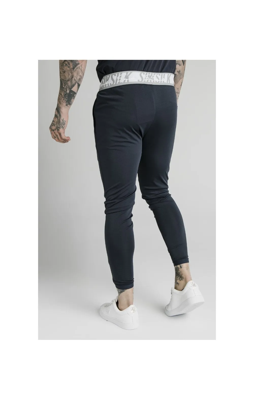 SikSilk Scope Tape Track Pant - Navy sold by Siksilk product image thumbnail 4