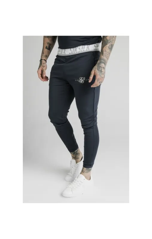 SikSilk Scope Tape Track Pant - Navy sold by Siksilk