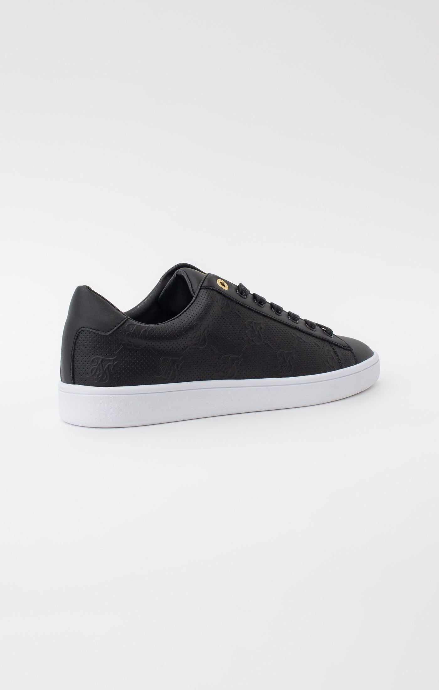 Black Casual Debossed Trainer sold by Siksilk product image thumbnail 3