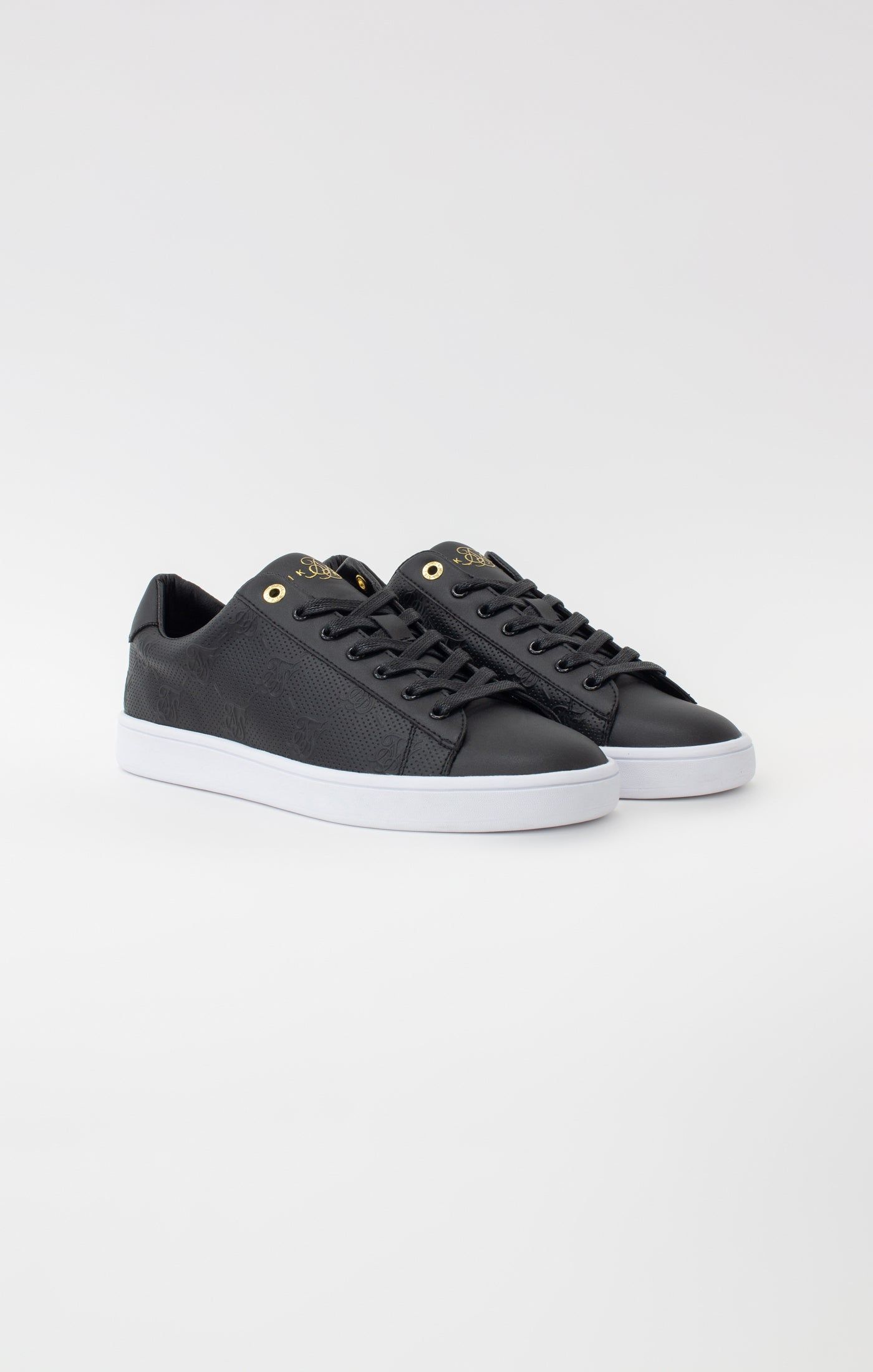 Black Casual Debossed Trainer sold by Siksilk product image thumbnail 4