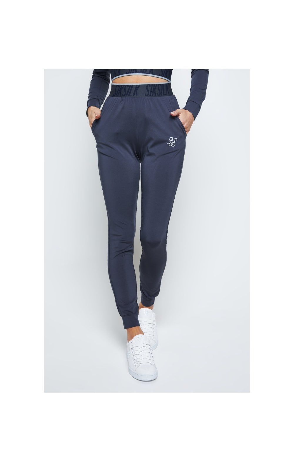 SikSilk Gravity Track Pants - Navy sold by Siksilk