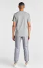 Boys Grey Taped Raglan T-Shirt sold by Siksilk