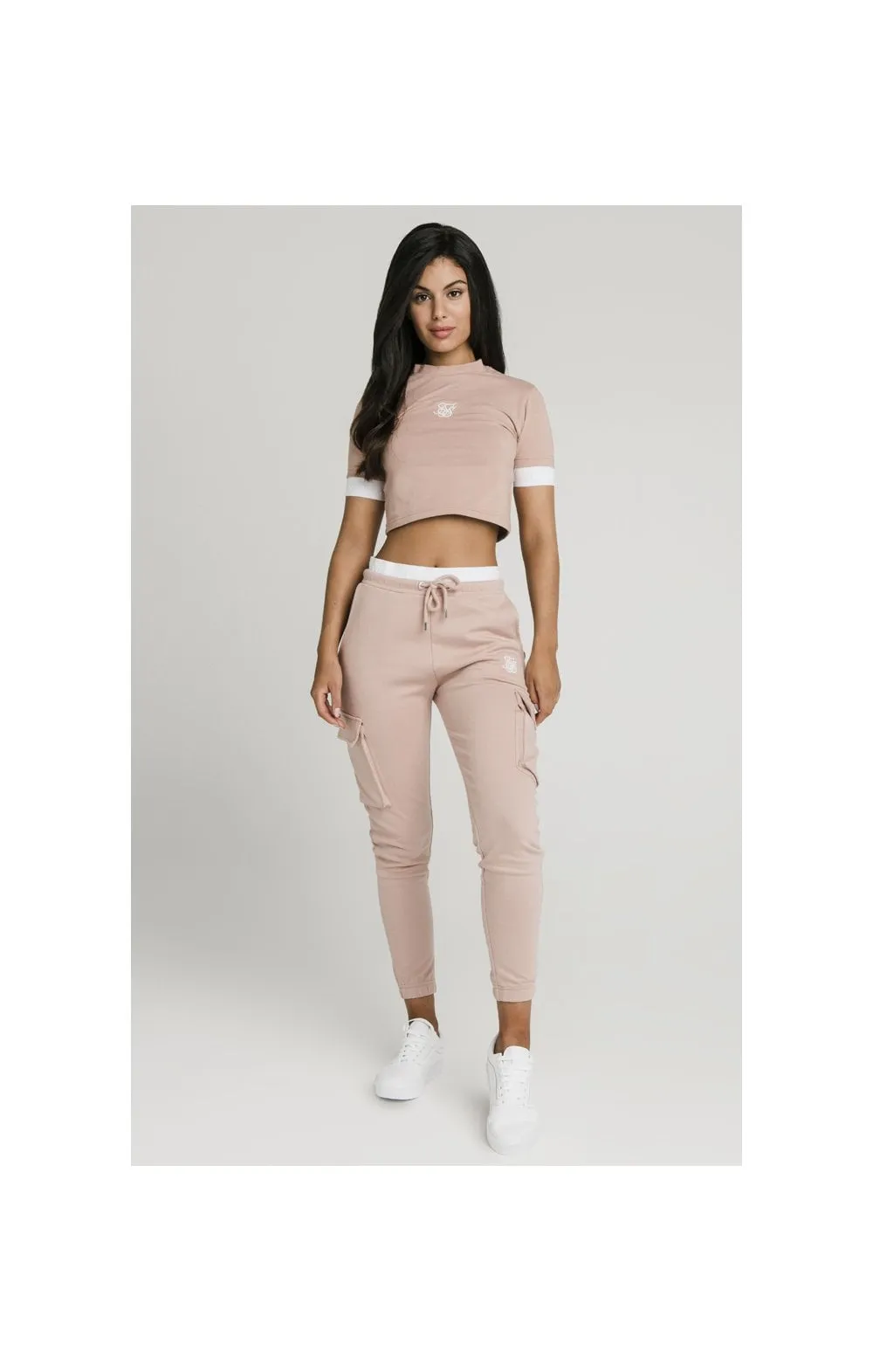 SikSilk Tape Cuff Crop Tee - Rose sold by Siksilk product image thumbnail 5