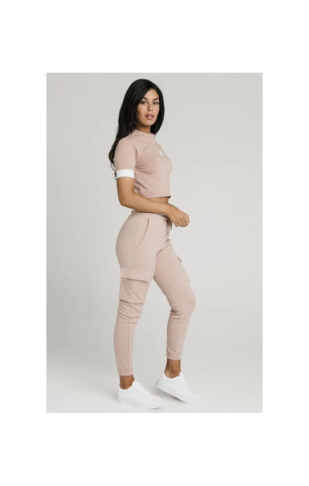 SikSilk Tape Cuff Crop Tee - Rose sold by Siksilk product image thumbnail 3