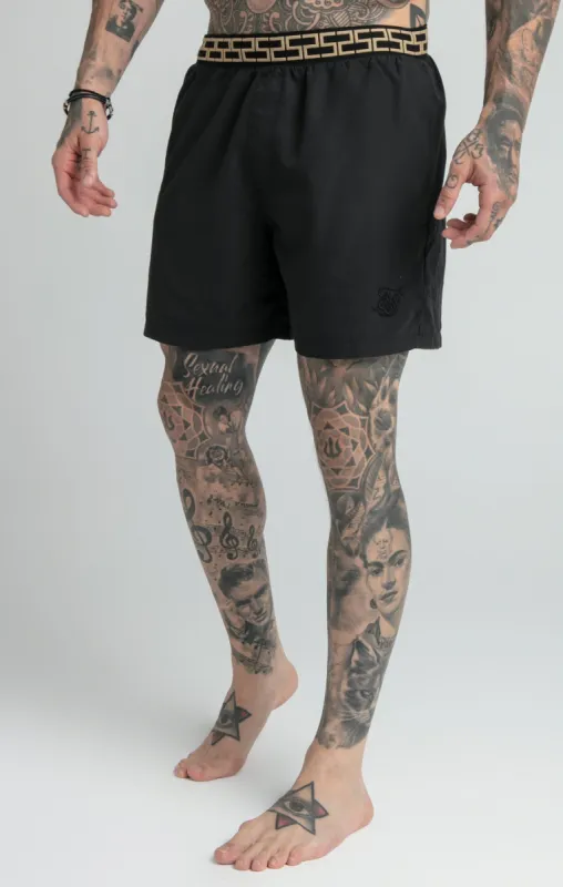 Black Swim Short sold by Siksilk