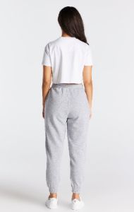 Grey Marl Oversize Jogger sold by Siksilk