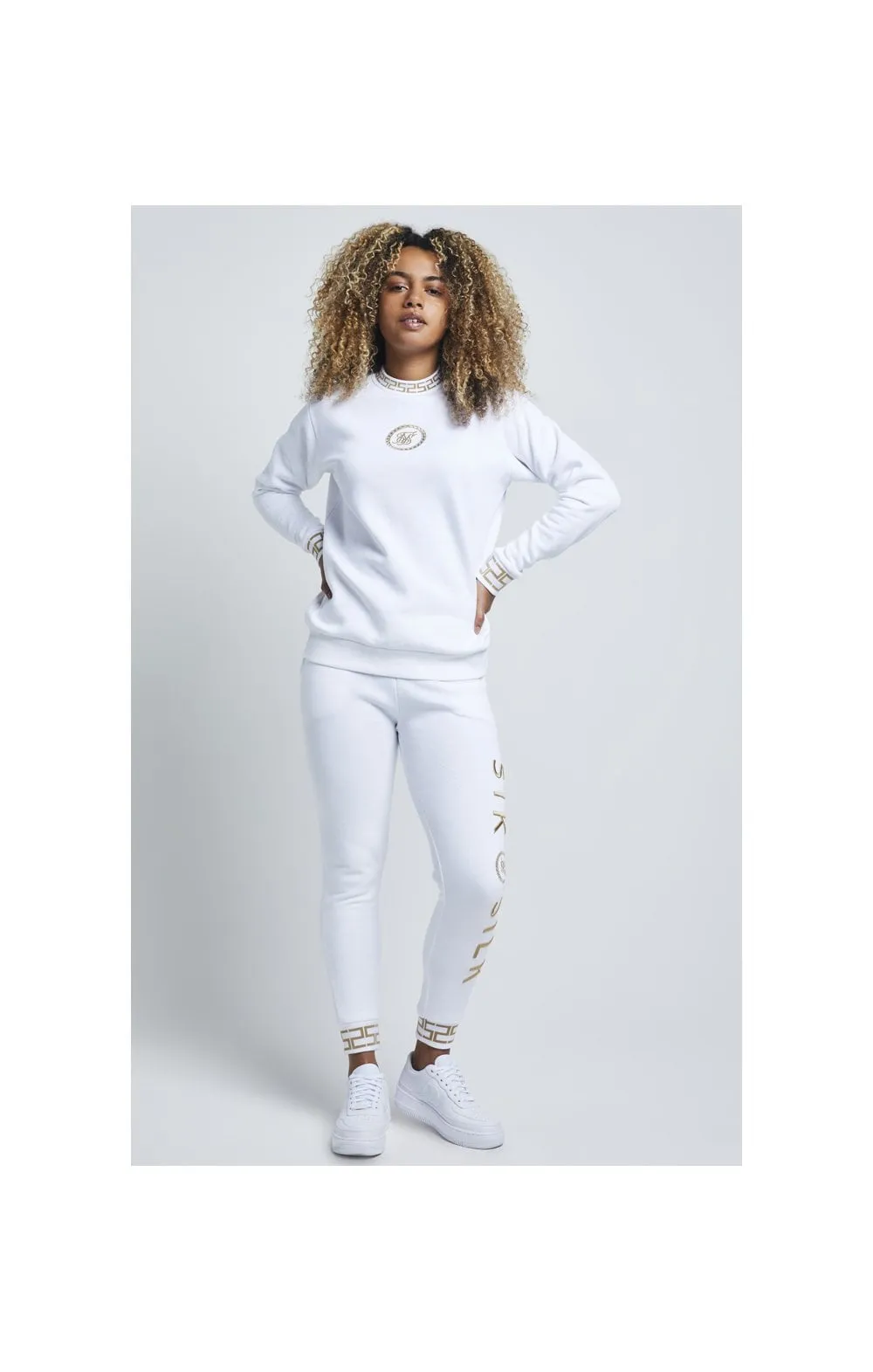 SikSilk Luxury Sweatshirt - White sold by Siksilk product image thumbnail 4