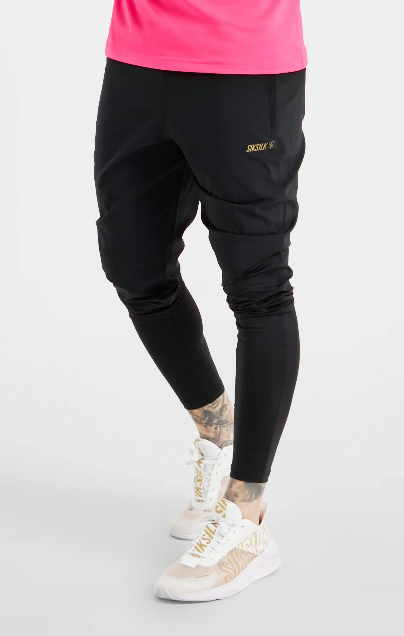 Black Sports Pant sold by Siksilk
