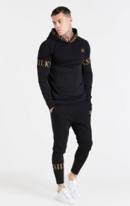 Black Dynamic Overhead Hoodie sold by Siksilk