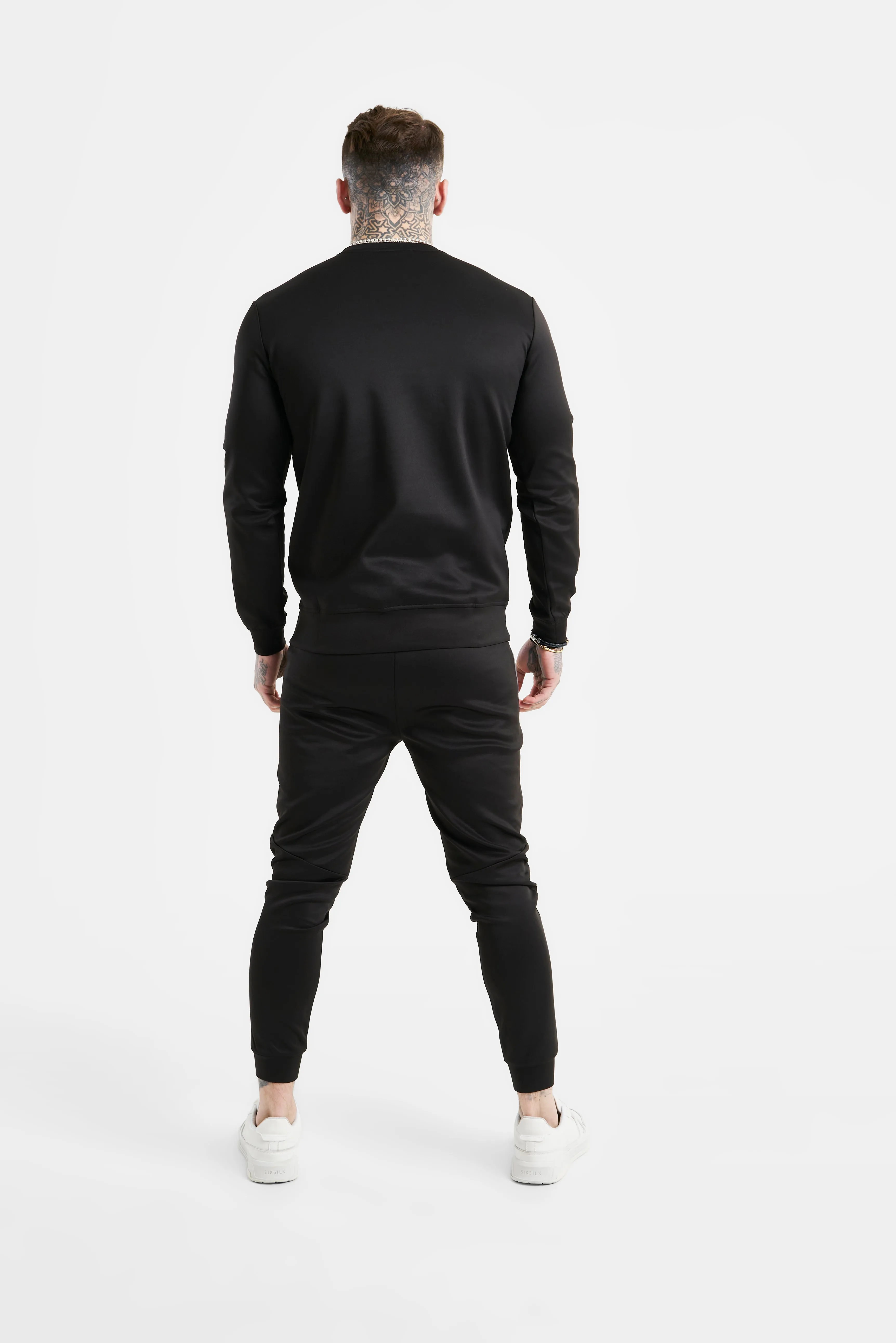Black Panelled Sweatshirt sold by Siksilk product image thumbnail 5