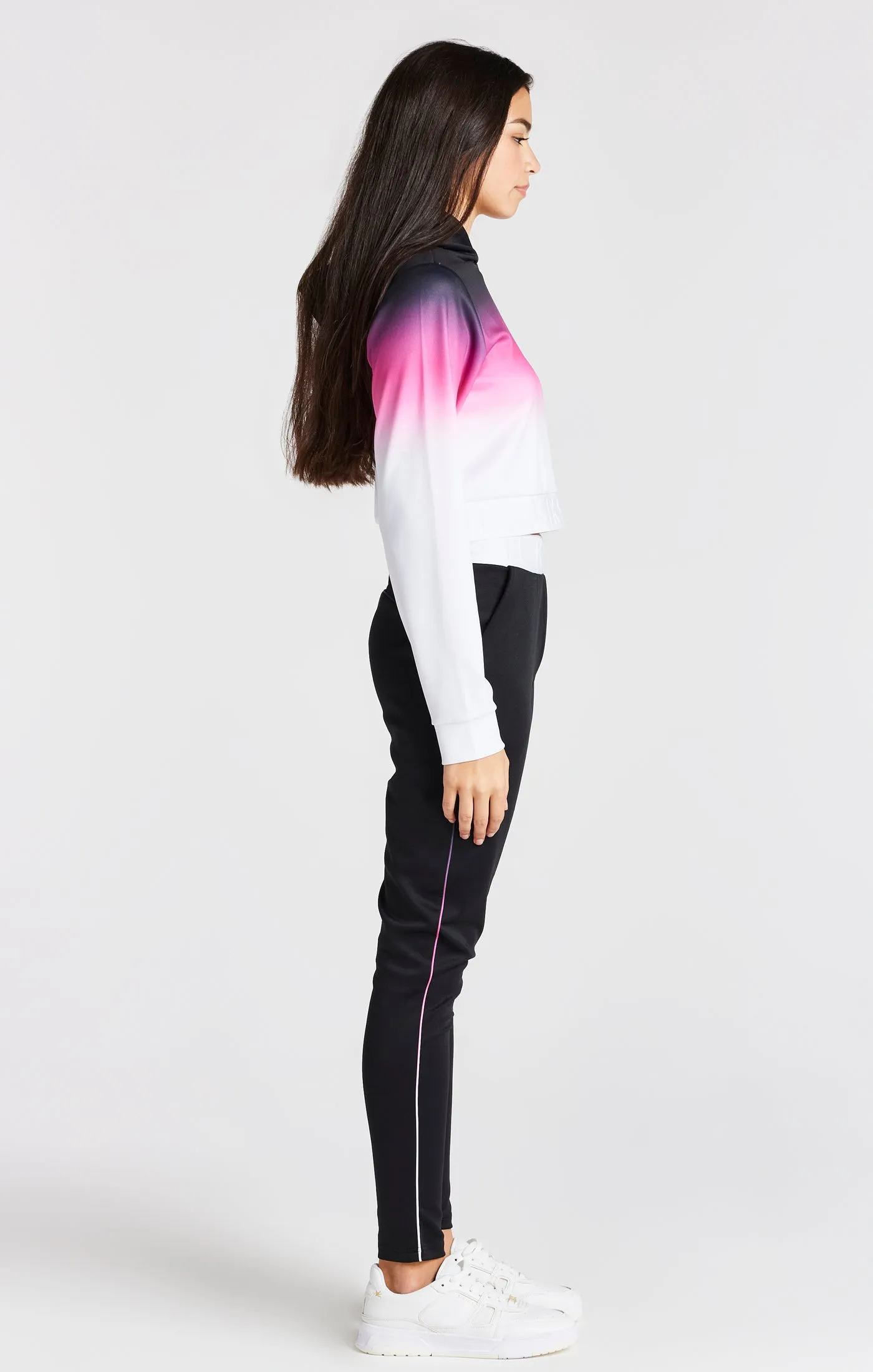 Girls Black Fade Hoodie sold by Siksilk product image thumbnail 4