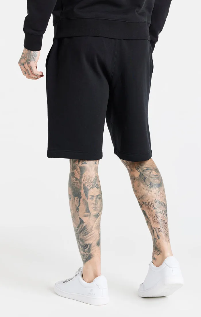 Black Essential Embroidered Short sold by Siksilk product image thumbnail 4