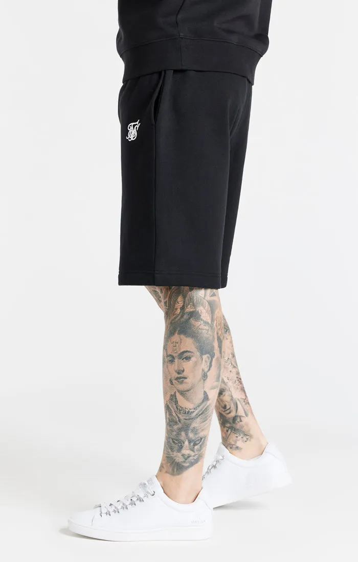 Black Essential Embroidered Short sold by Siksilk product image thumbnail 2