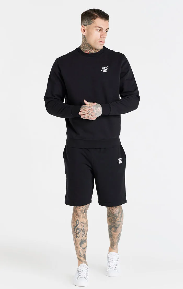Black Essential Embroidered Short sold by Siksilk product image thumbnail 3