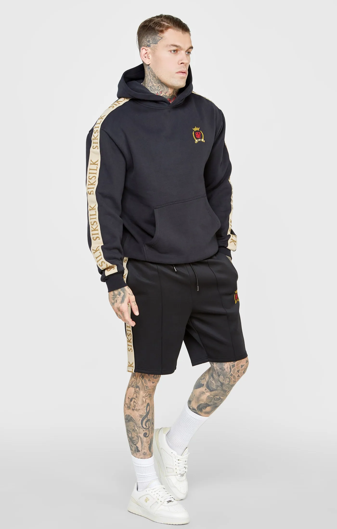 Black Oversized Hoodie sold by Siksilk product image thumbnail 4