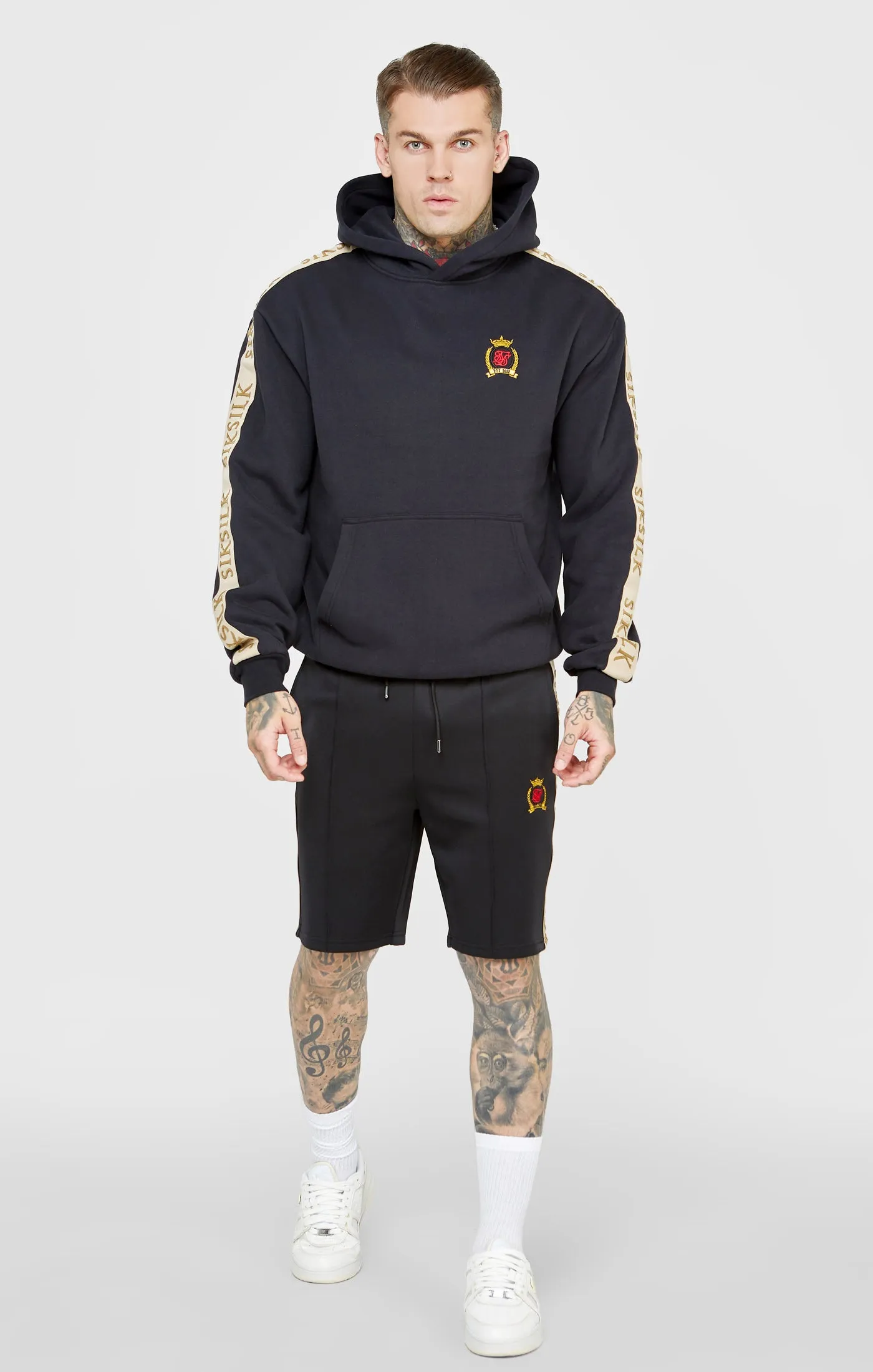 Black Oversized Hoodie sold by Siksilk product image thumbnail 3