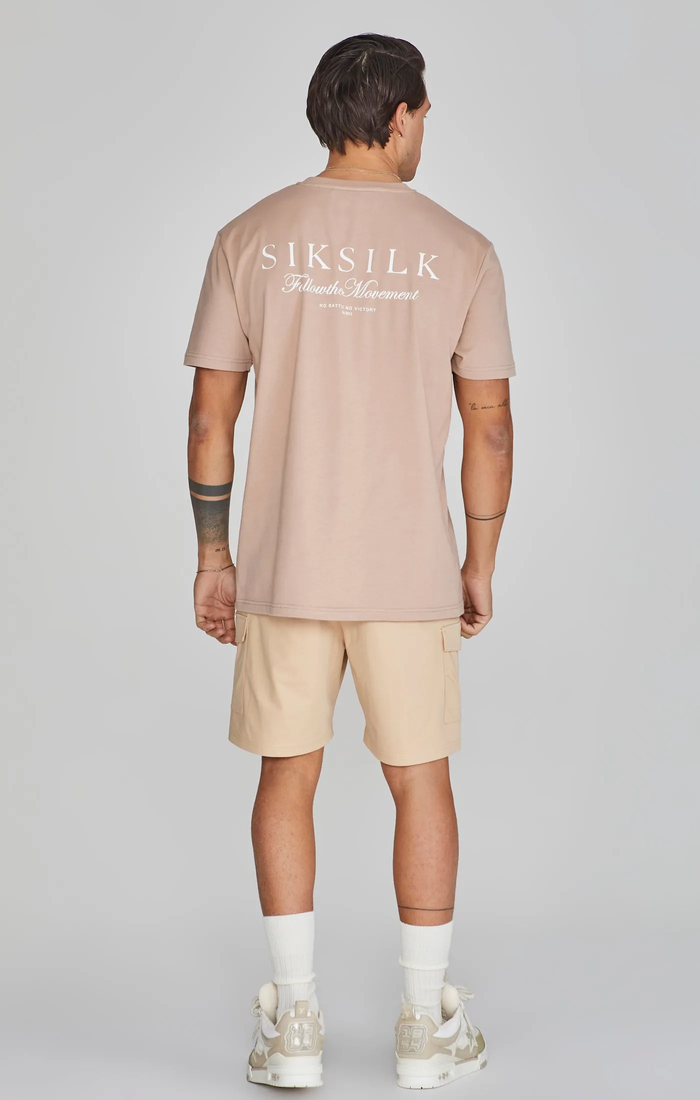 Beige Graphic T-Shirt sold by Siksilk product image thumbnail 5