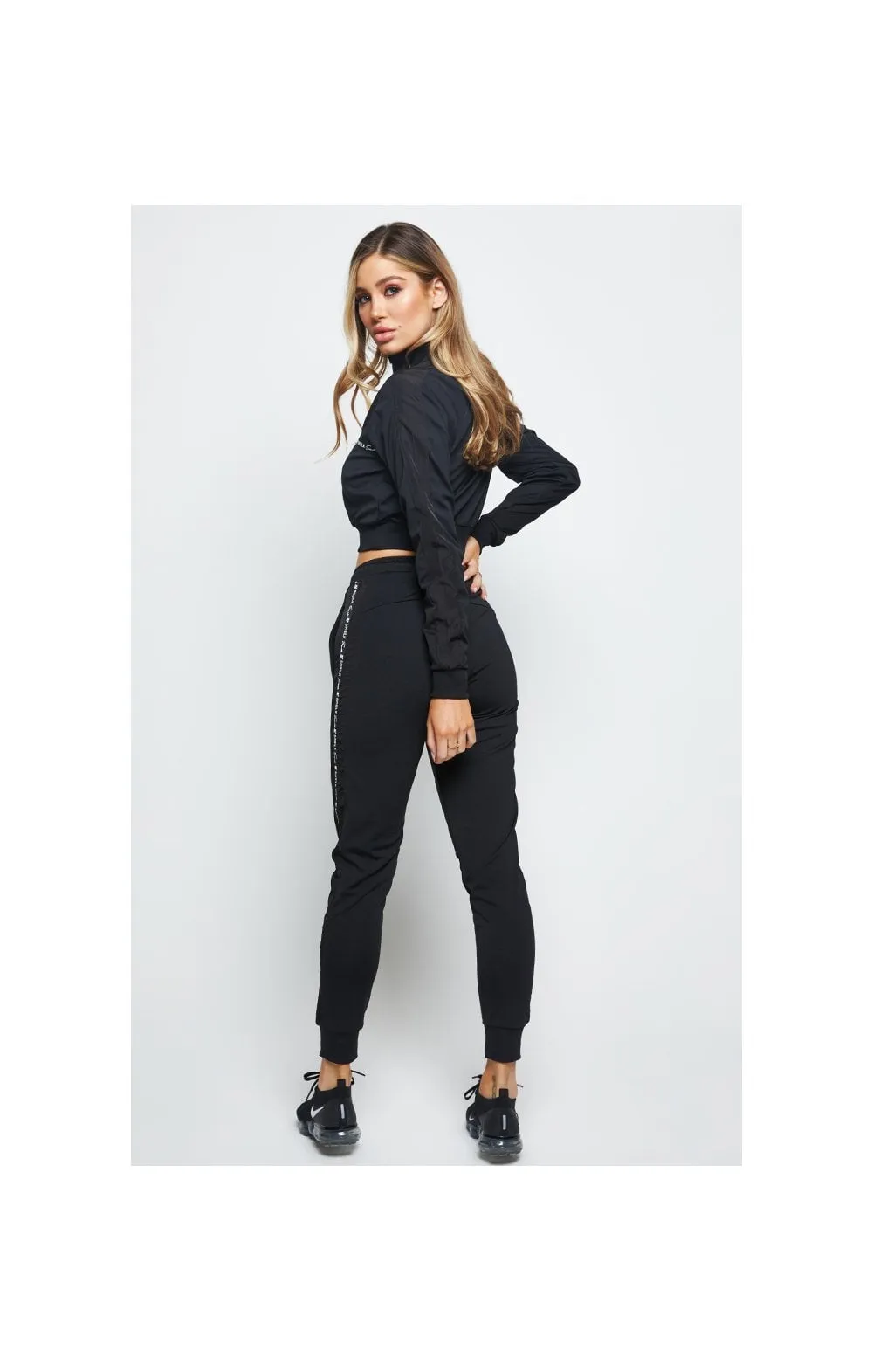 SikSilk Fusion Track Pants - Jet Black sold by Siksilk product image thumbnail 5