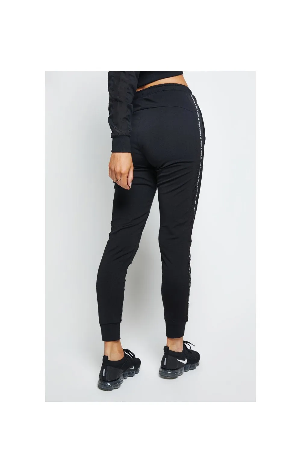 SikSilk Fusion Track Pants - Jet Black sold by Siksilk product image thumbnail 2