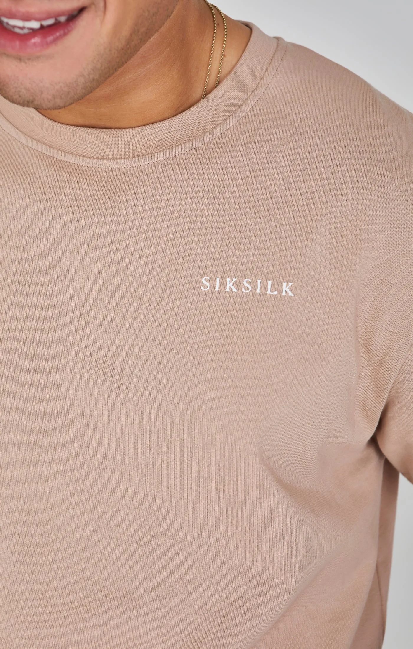 Beige Graphic T-Shirt sold by Siksilk product image thumbnail 3