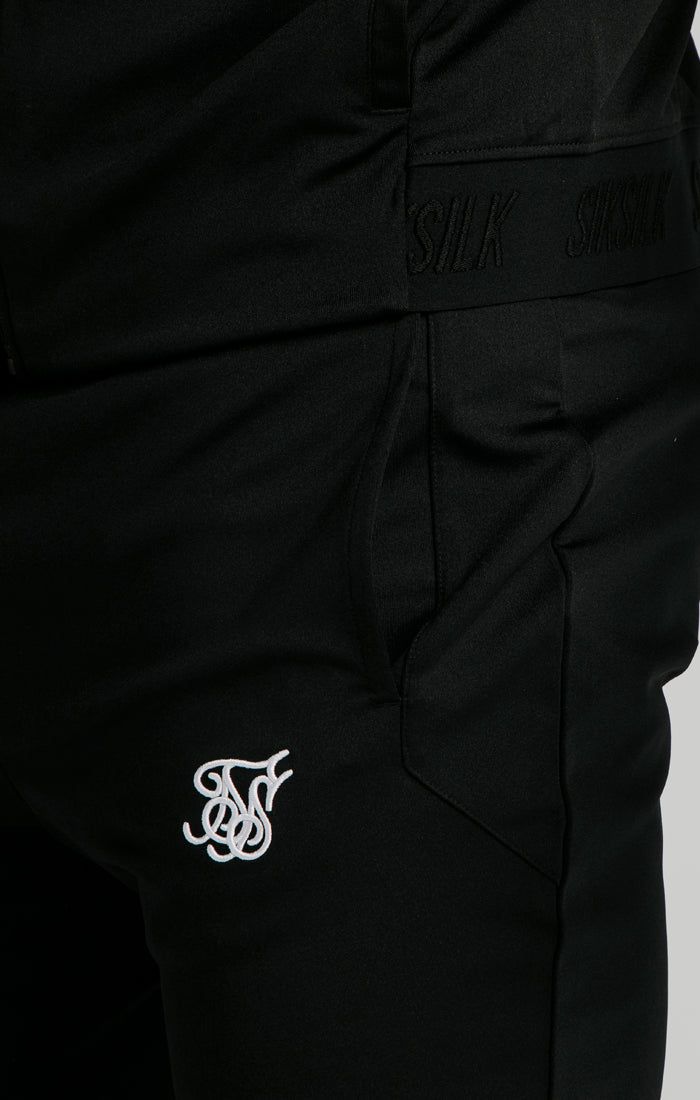 Black Zip Through Hoodie sold by Siksilk product image thumbnail 5