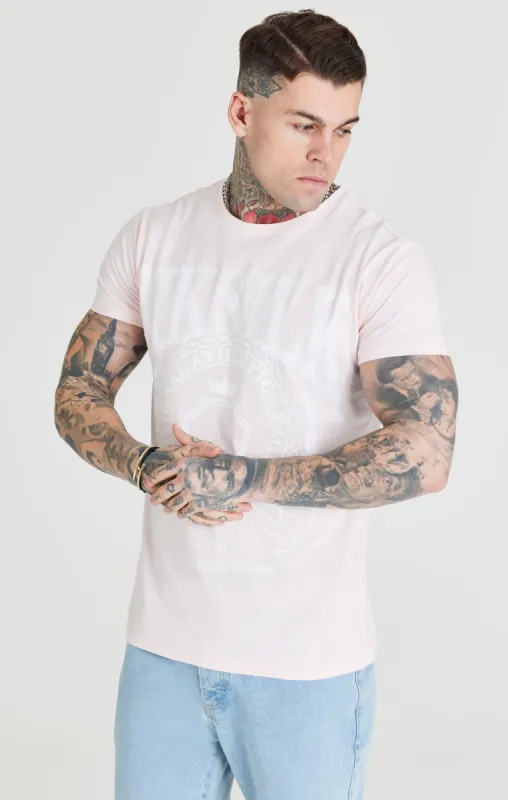 Pink Varsity Boxy Fit T-Shirt sold by Siksilk