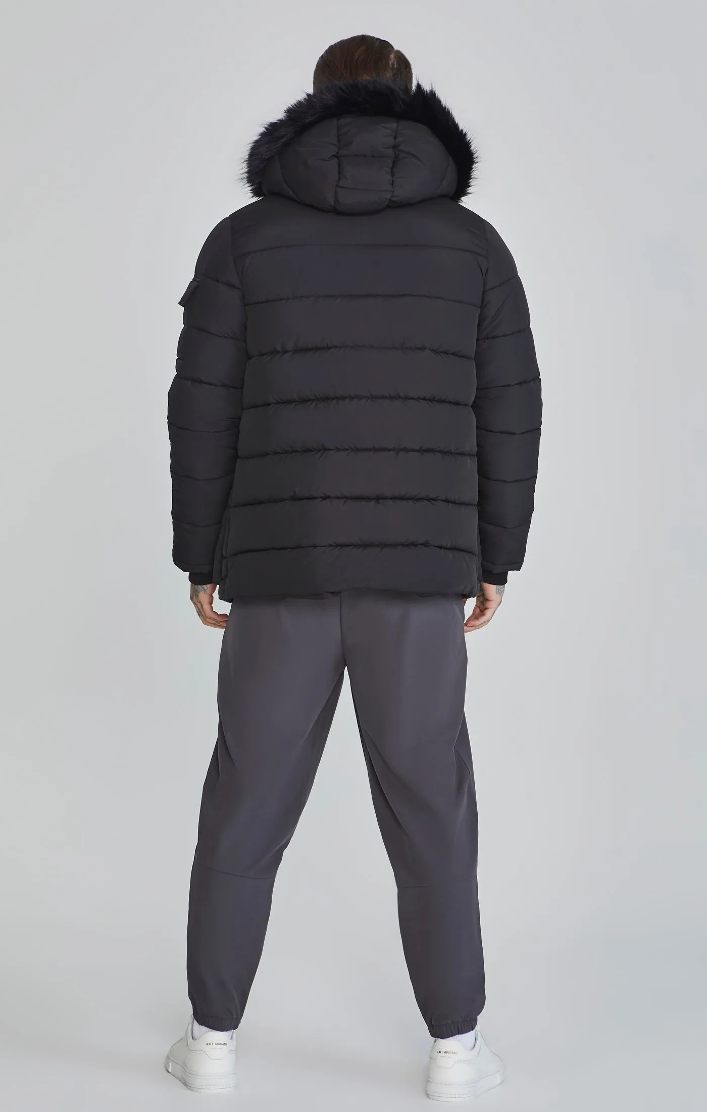 Black Parka sold by Siksilk product image thumbnail 5