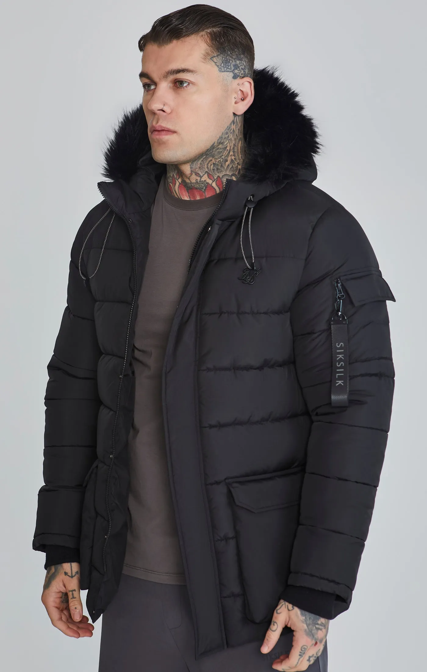 Black Parka sold by Siksilk
